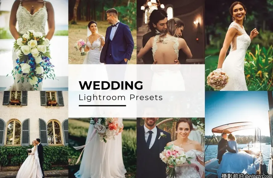 电影胶片婚礼人像调色Lightroom预设 Wedding Lightroom Presets