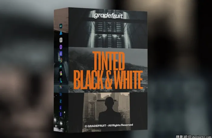 GradeFruit -复古风情单色美学LUT预设 Tinted Black and White LUTs