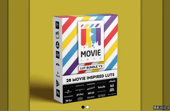 28组完整版好莱坞电影大片风格LUTS调色预设第二季 Movie LUTs Bundle V2