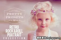 唯美神话般复古儿童肖像Lightroom预设 Retro Rock n Roll