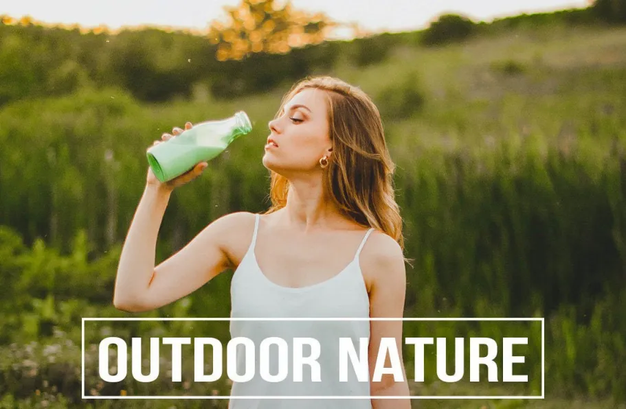户外自然光人像LR预设手机预设 OUTDOOR NATURE Lightroom Presets