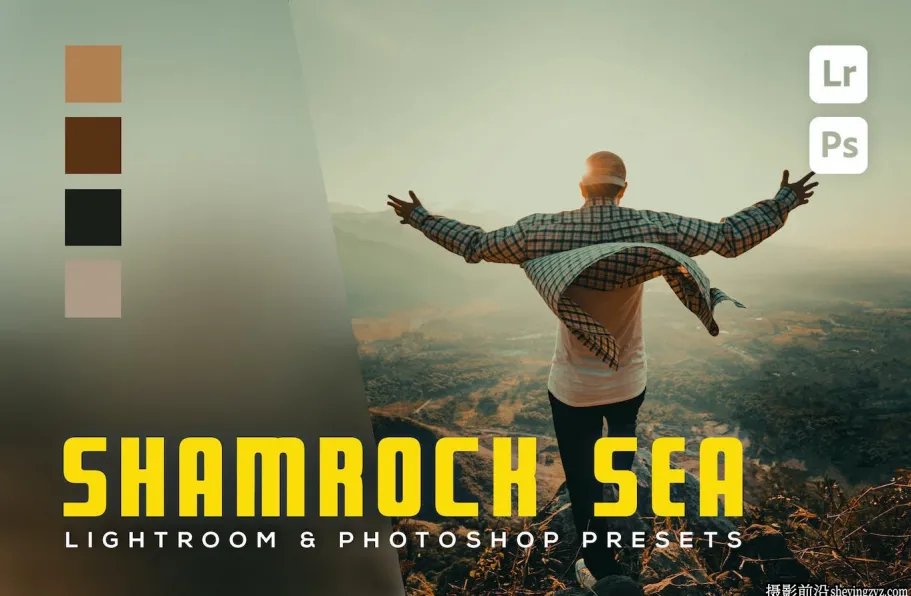 网红旅拍电影风光LR预设/手机预设 Shamrock sea Lightroom Presets