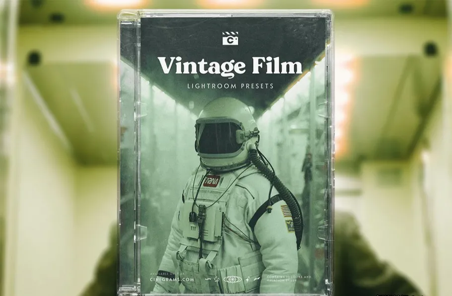 电影胶片模拟LR预设Cinegrams-Vintage Film Lightroom Presets