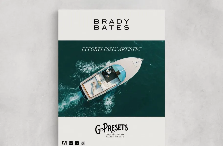 摄影师Brady Bates婚礼LR预设 G-Presets - Brady Bates Presets