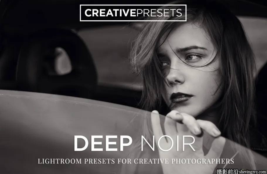 最好的古典黑白电影胶片Lr预设 Deep Noir BW Lightroom Presets