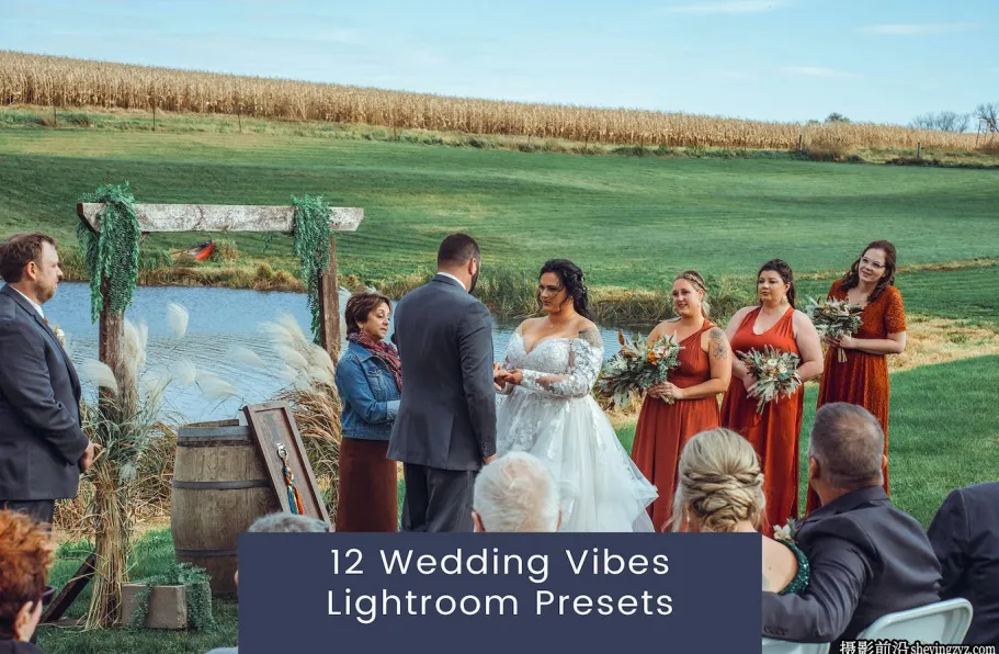 12种最好的乡村电影婚礼lr预设 Wedding Vibes Lightroom Presets