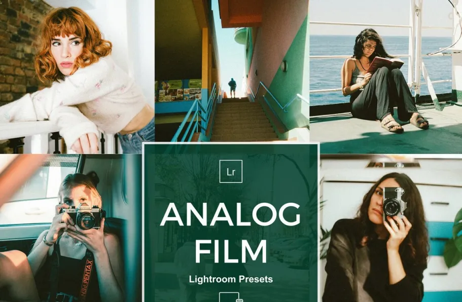 10种胶片模拟Lr预设及手机lr预设 Analog Film Lightroom Presets