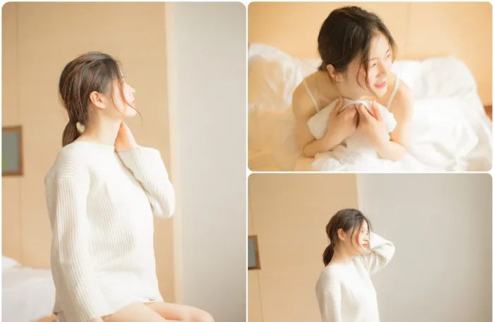 文艺私房美女人像摄影未修RAW原图练习素材18张