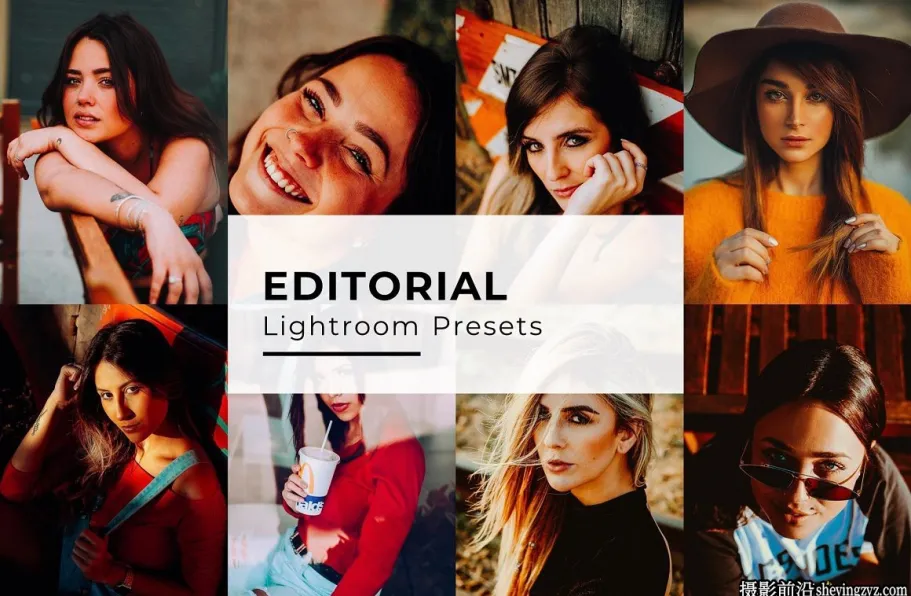 免费LR预设-电影人像调色LR预设 Editorial Lightroom Presets
