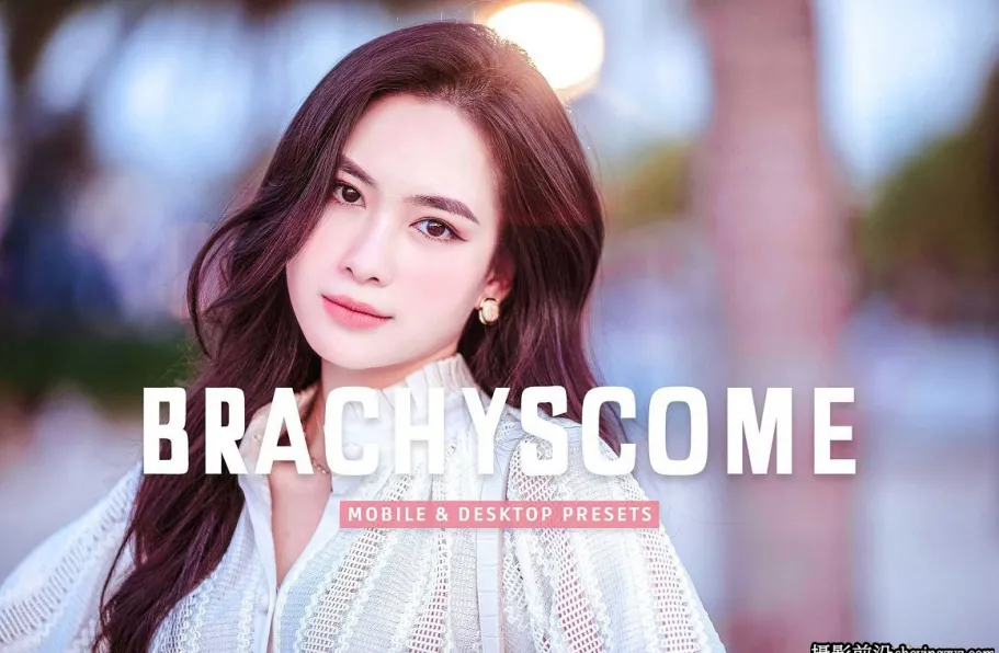 免费lr预设-明亮粉彩人像调色LR预设 Brachyscome Lightroom Presets