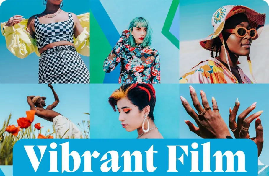 丰富电影色彩Lr预设 LouMarks -Vibrant Film Lightroom Presets