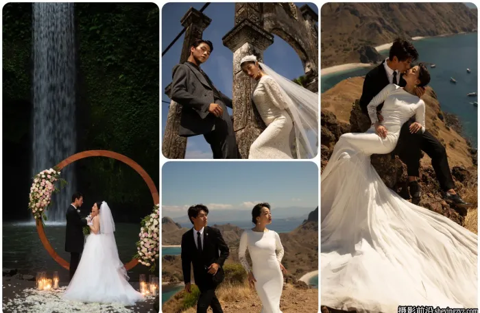 外景婚纱摄影写真佳能相机RAW原图,婚纱修图练习RAW素材