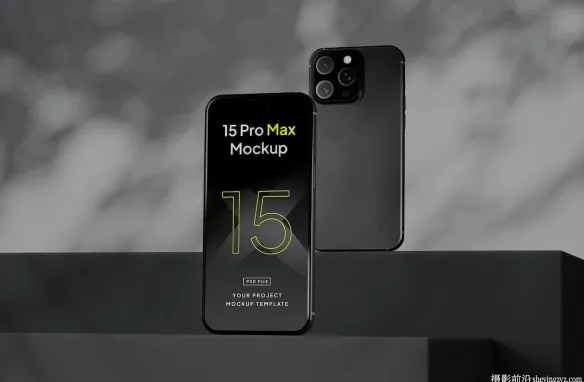 iPhone15ProMax样机,iPhone15展示样机