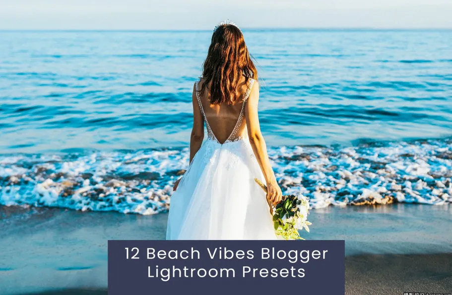 复古电影人像lr预设ACR预设 Beach Vibes Blogger Lightroom Presets