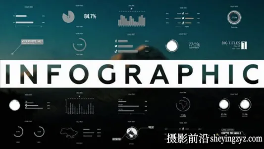 AE模板-1100+种信息数据图表ICON图标动画模板 Infographics Elements