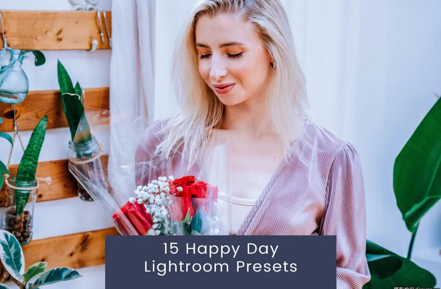 高级明亮通透色彩校正Lr预设ACR调色预设 Happy Lightroom Presets