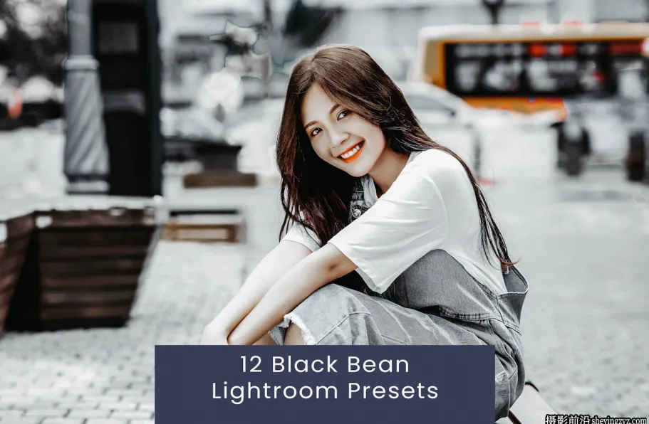 12种INS风中性灰电影人像摄影后期调色Lightroom预设