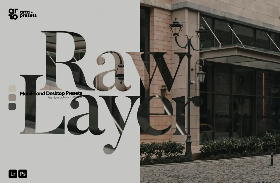 复古电影胶片感Lightroom预设ACR预设 ARTA - Raw Layer Presets
