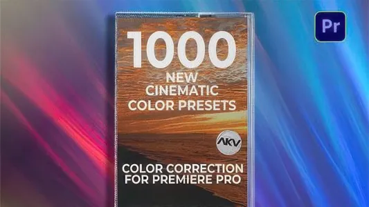 AKV Studios-免费1000种PR预设大气电影多风格LUT调色预设