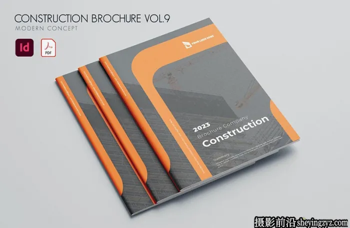 建筑施工手册InDesign模板 Vol.9