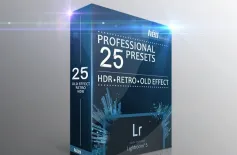 25种复古电影HDR后期调色LR预设 25 HDR Retro Old Effect Presets