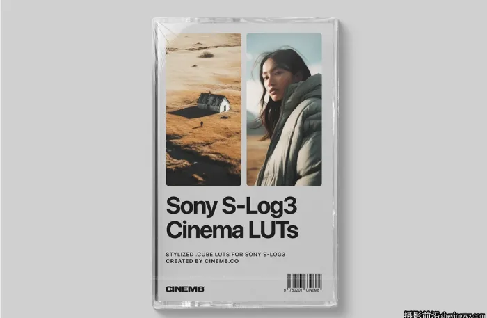 索尼相机精选SLog3电影级LUT预设 Cinem8 - Sony S-Log3 Cinematic LUTs