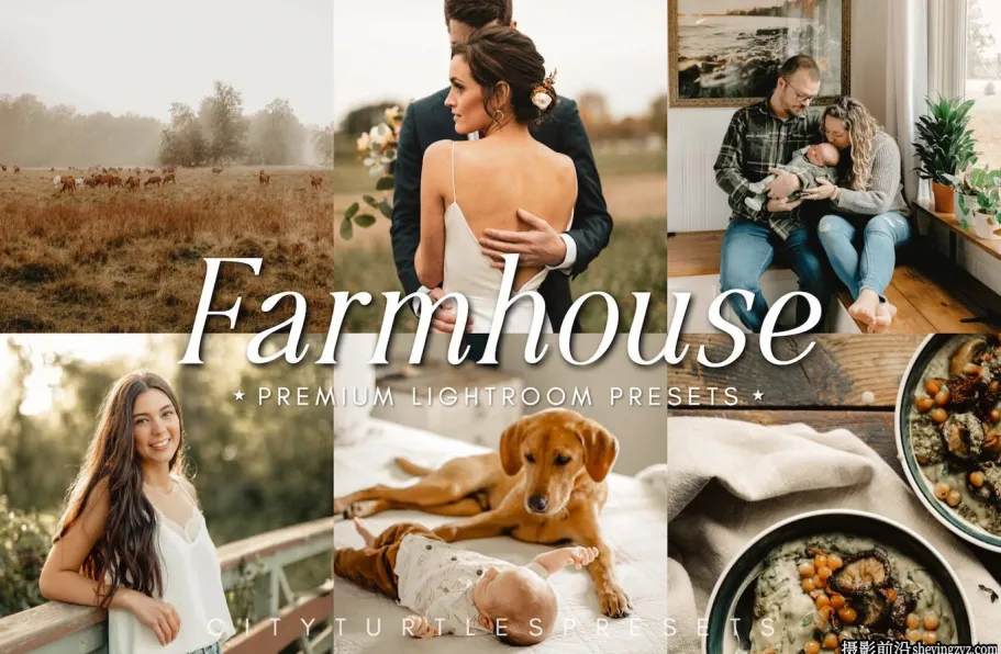 免费乡村旅行温暖秋季LR预设 Farmhouse Rustic Lightroom Presets