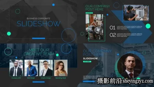 AE模板-商务包装宣传片头模版 Corporate Promo Pack