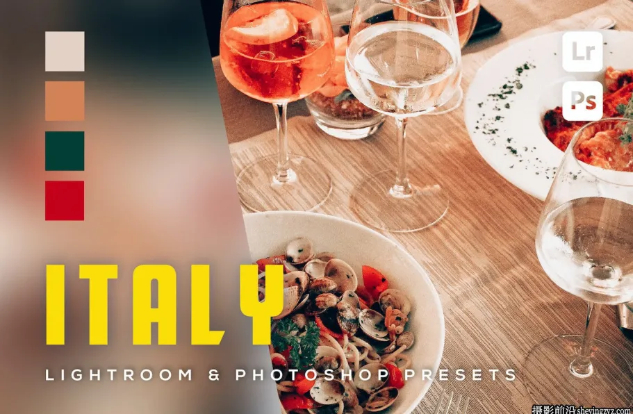旅行城市风光Lightroom预设手机版LR预设 Italy Lightroom Presets