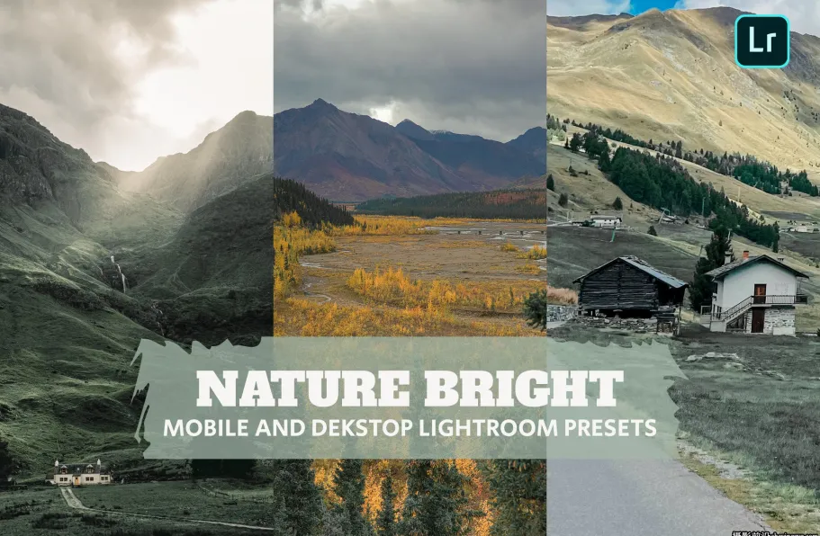 电影风光后期调色lr预设及手机lr预设 Nature Lightroom Presets