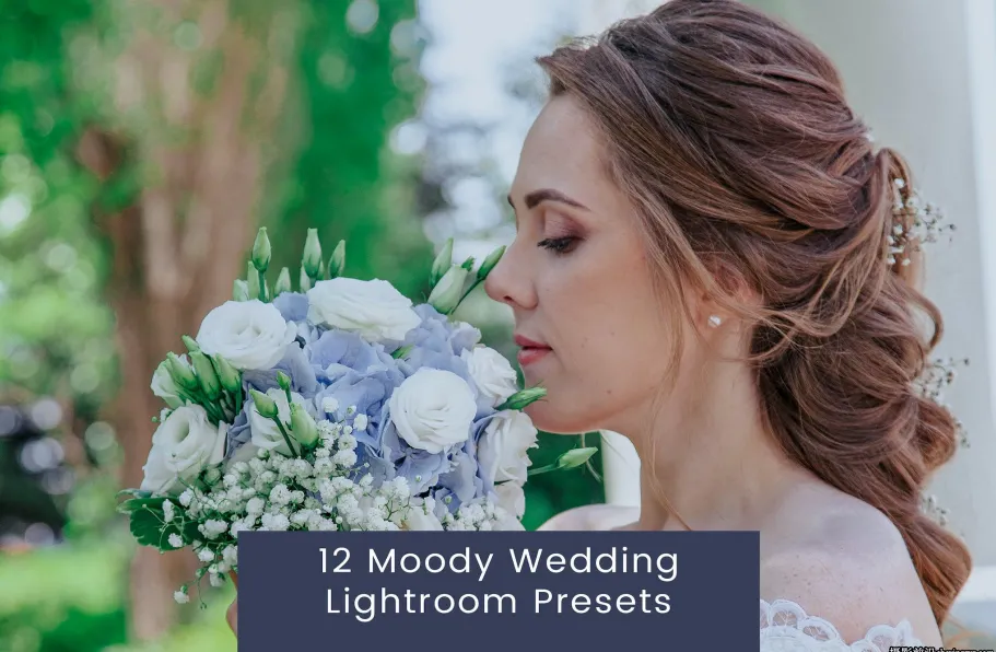情绪婚礼胶片人像LR预设ACR预设 Moody Wedding Lightroom Presets