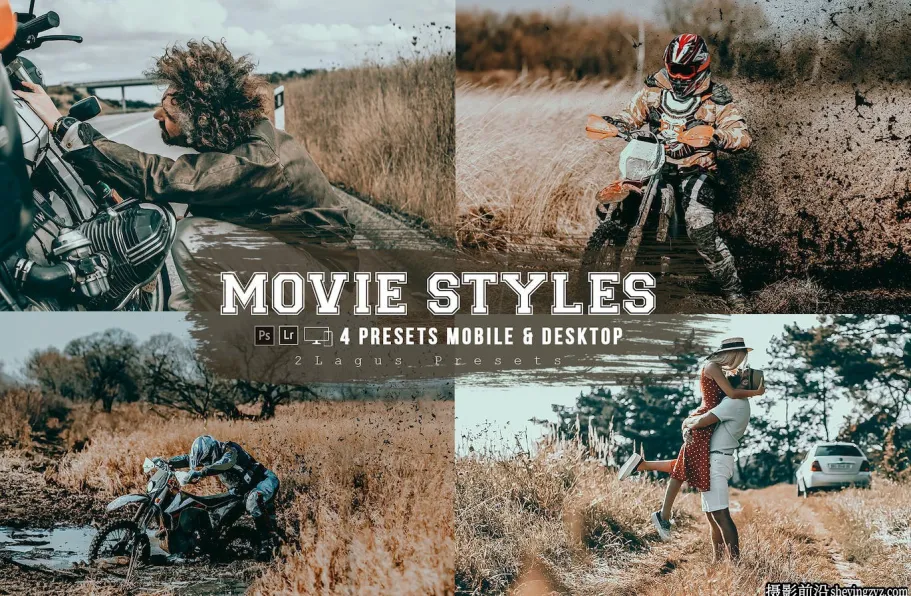 真正的电影美学胶片风格Lightroom预设 Movie Styles 4 Lightroom Presets