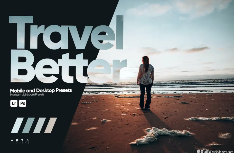 旅拍人像调色LR预设手机LR预设 ARTA Presets-Travel Better Presets