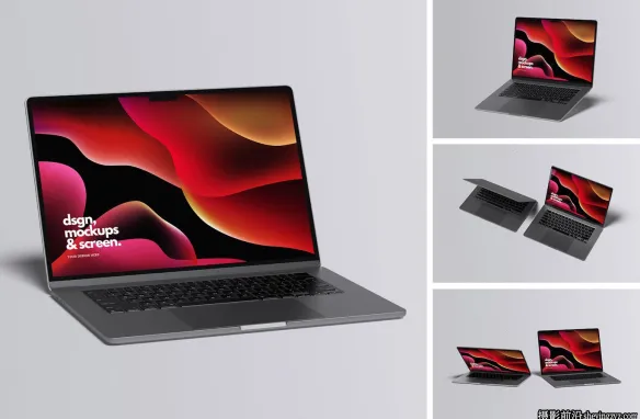 Macbookpro电脑样机模型