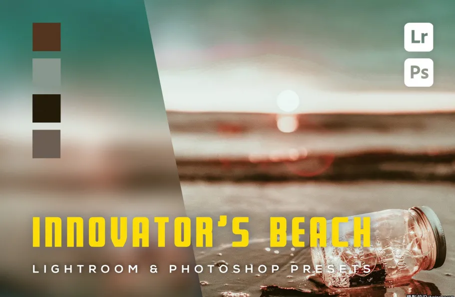 旅拍清新胶片后期调色lr预设 Innovator's Beach Lightroom Preset