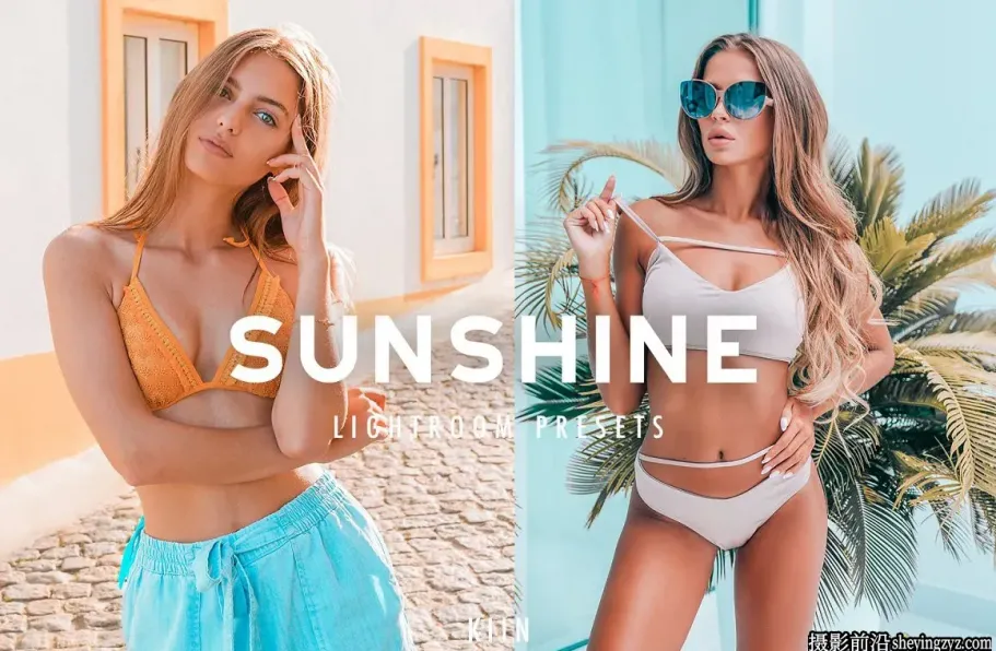 免费lr预设-阳光人像调色LR预设手机滤镜 SUNSHINE LIGHTROOM PRESETS