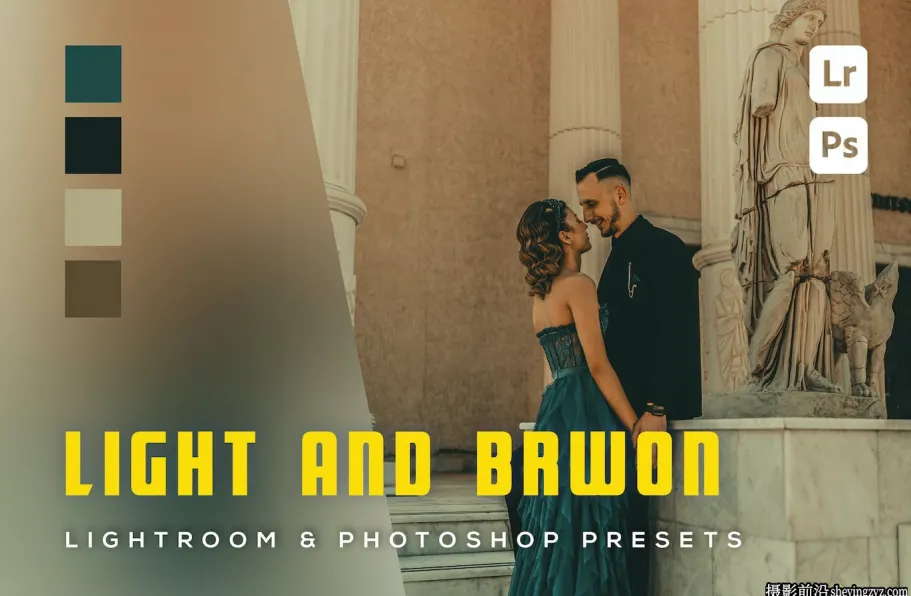 情绪电影人像Lr预设/手机预设 Light and Brown Lightroom Presets