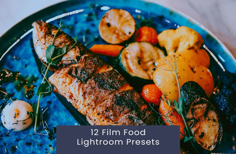 美食摄影后期调色LR预设ACR调色预设 Film Food Lightroom Presets