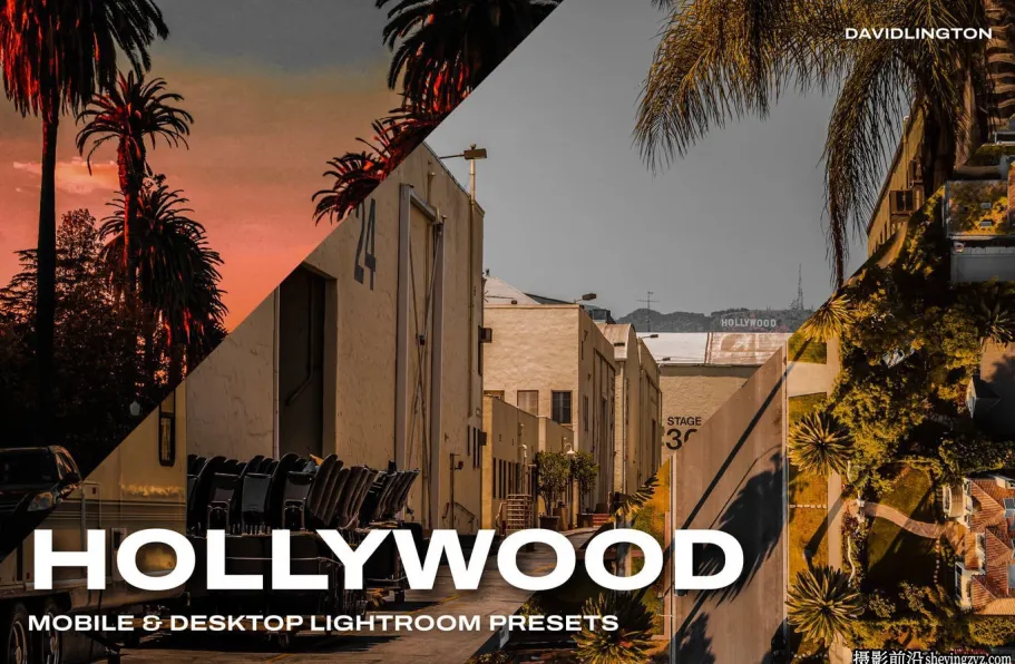 好莱坞电影风光调色LR预设及LUT预设  Hollywood Lightroom Presets