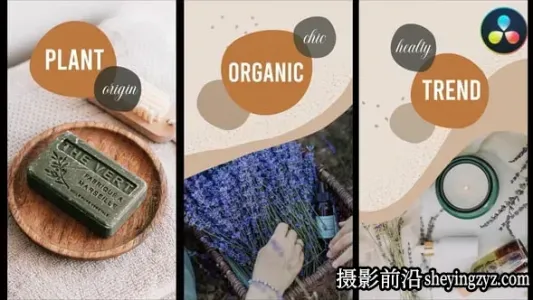 达芬奇模板-有机产品宣传片短视频模板 VH-37326602