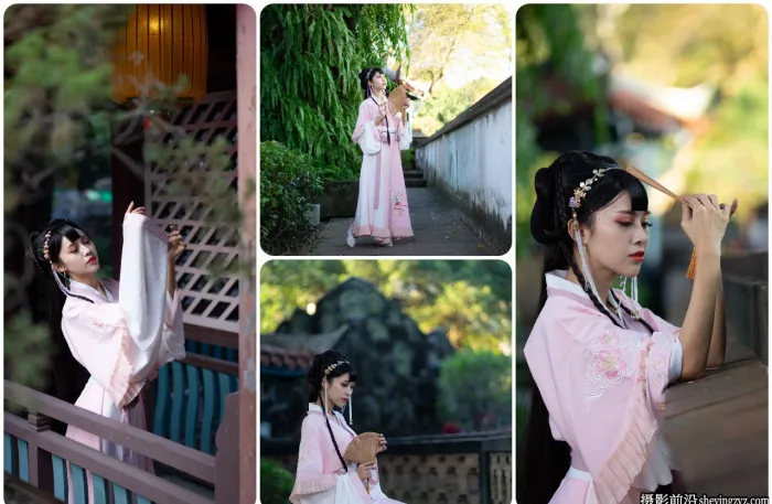 古装戏服美女摄影SONY索尼相机RAW原片修图练习RAW素材
