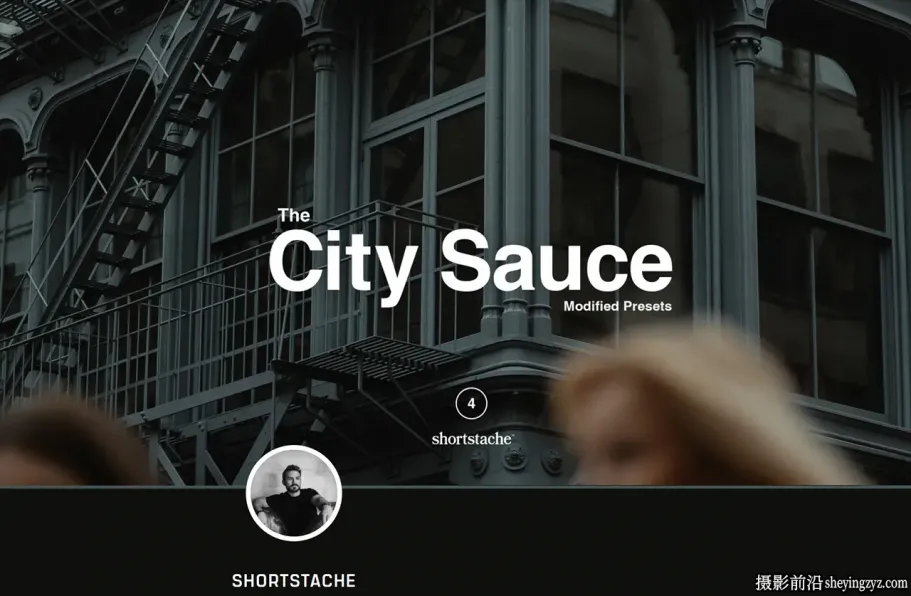 城市街头摄影电影风光LR预设DVLOP-Shortstache-City Sauce Presets