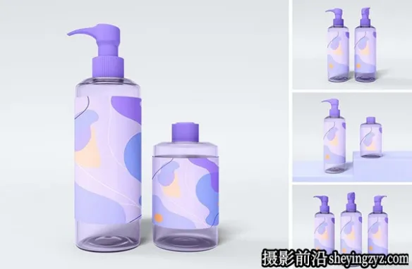 沐浴露瓶包装样机,沐浴露瓶样机模型
