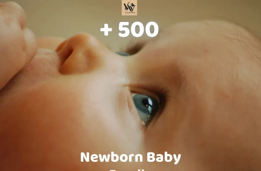 500种新生儿摄影后期调色Lightroom预设手机lr预设