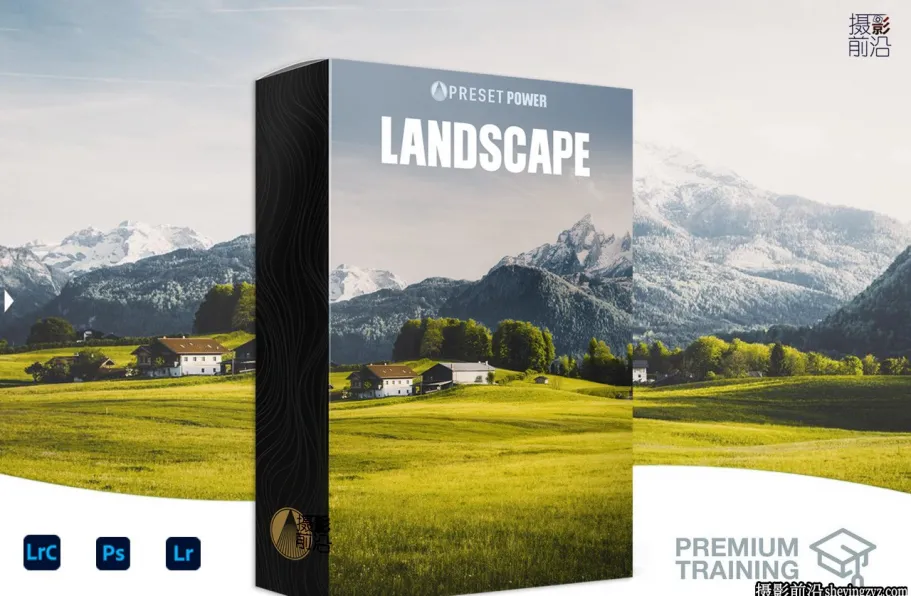 旅拍电影风光LR预设及LUT预设 Presetpower Landscape Presets+LUT