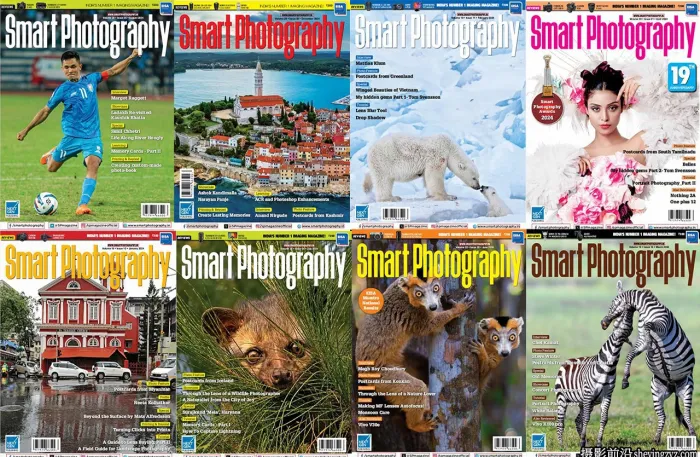 智能摄影 - 2024年全年摄影杂志教程合集 Smart Photography