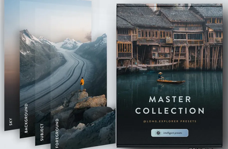 最佳电影风光AI自适应LR预设 Long Explorer–Master Presets
