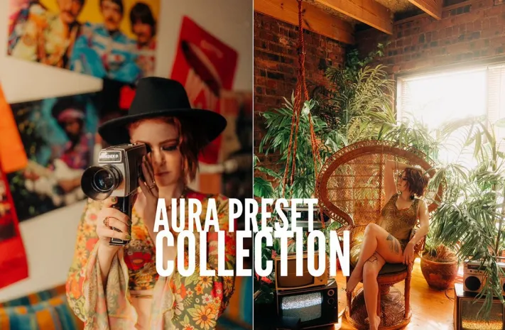 电影光环人像系列LR预设 A Wandering Collective-The Aura Presets