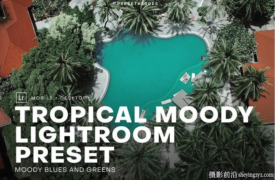 情绪电影风光lr预设及手机lr预设 Tropical Moody Lightroom Preset