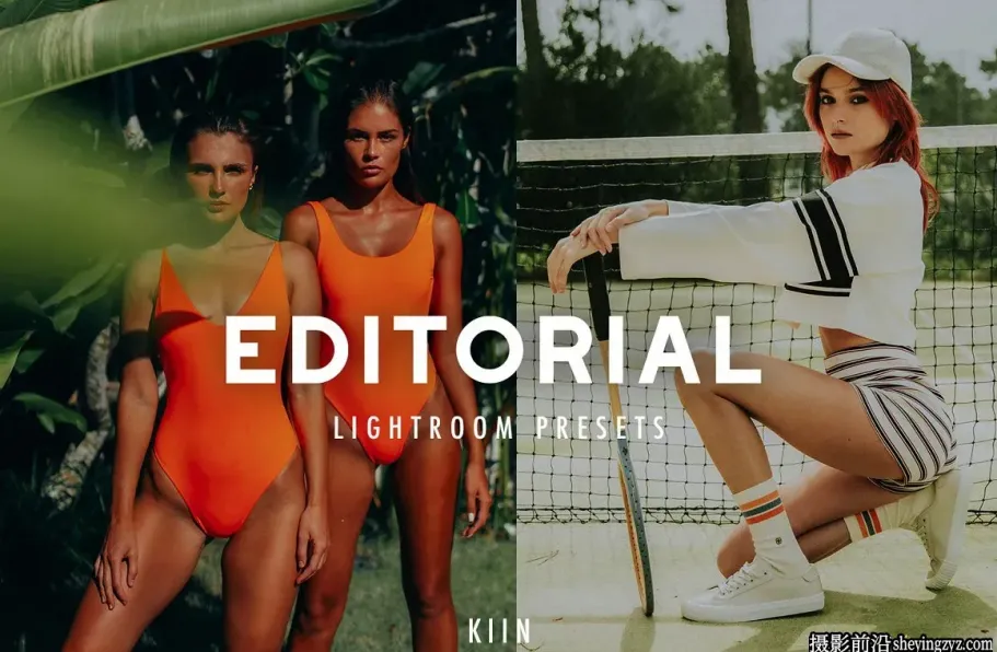流行时尚杂志人像LR预设手机调色滤镜 EDITORIAL LIGHTROOM PRESETS